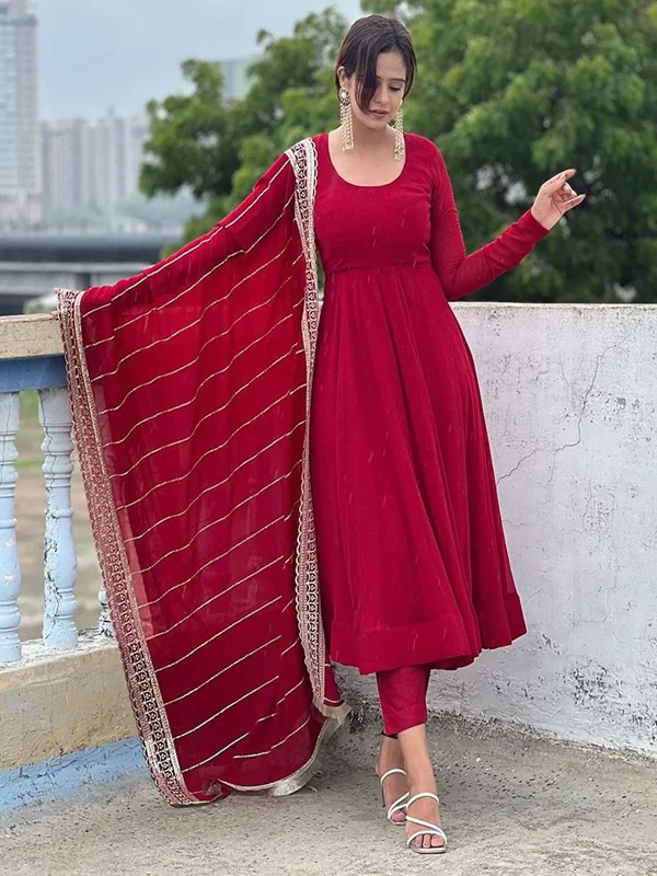 Cotton 64 Kali Pastel Palette Chaniya Lehenga with blouse piece