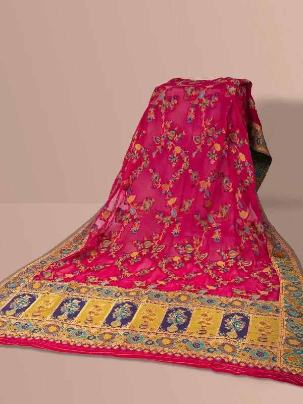 Pure Silk Chiffon Duppata